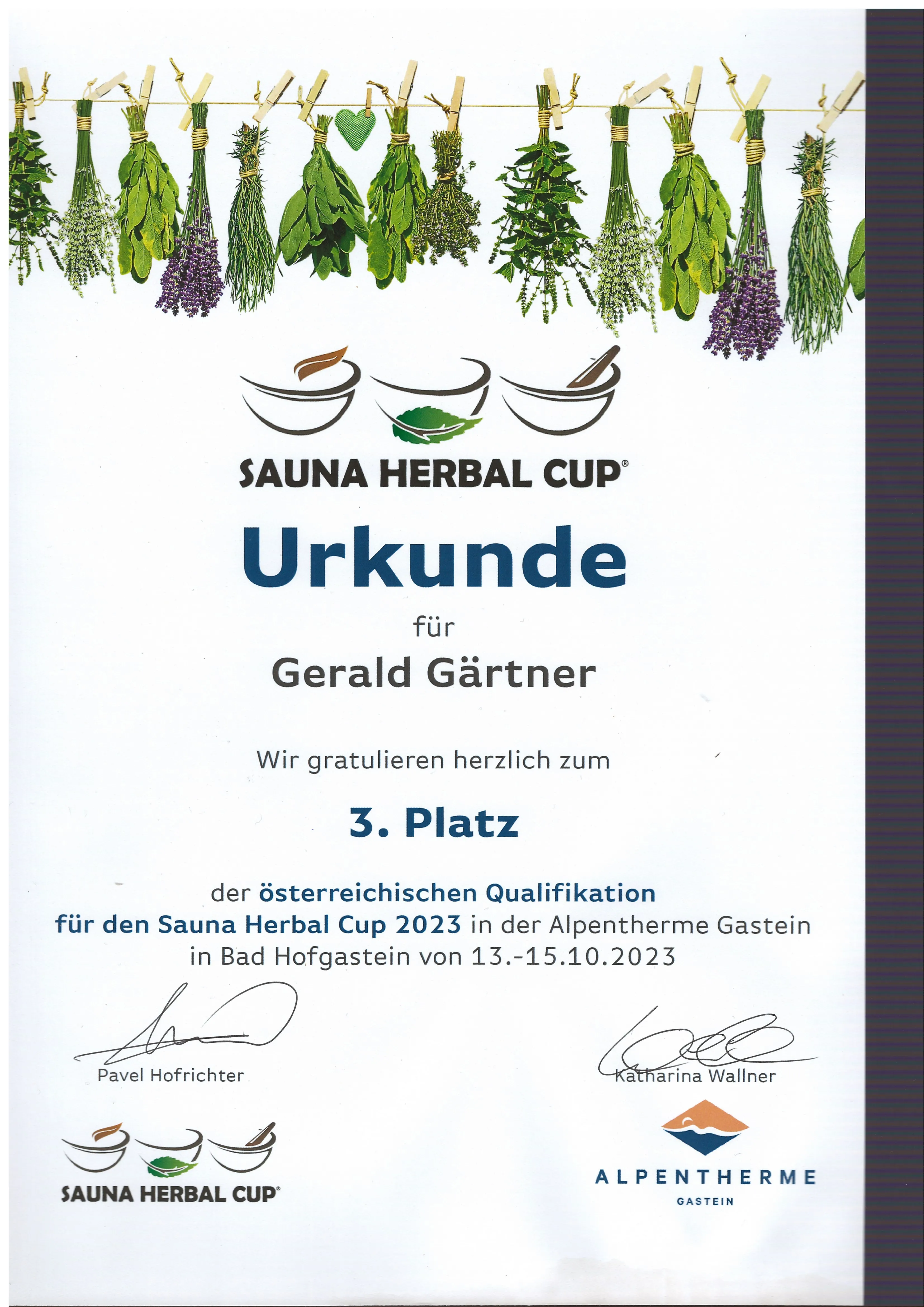 Sauna Herbal Cup 2023